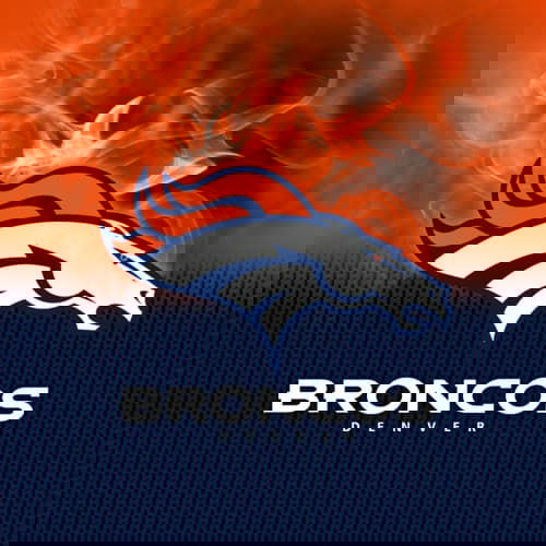 KR Strikeforce NFL on Fire Towel - Denver Broncos Team Logo - Absorbent Sports Towel for Gym, Workouts & Game Day - Perfect for Fans & Athletes