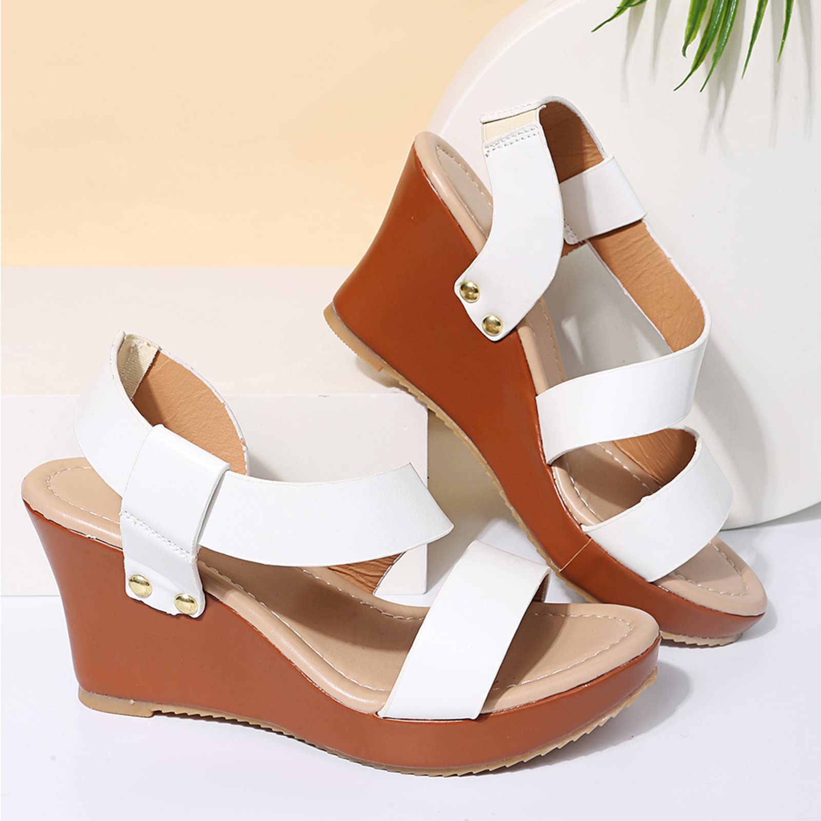 Women's Platform Wedge Sandals - Mini Boots & Heeled Beach Shoes for Women | Comfortable & Stylish Summer Footwear for Outdoors, Parties, and Casual Wear