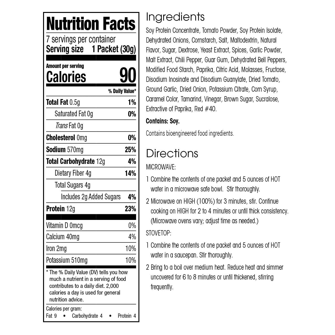 WonderSlim High Protein Sloppy Joe Mix - 12g Protein per Serving, Gluten Free, Low Carb (7 Packets) | Quick & Easy Meal Prep for Weight Loss & Healthy Lifestyle