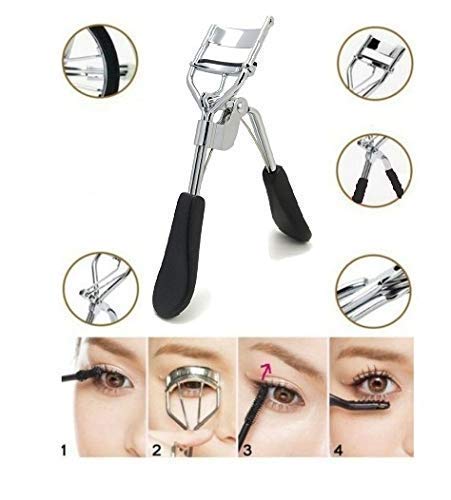 Lariox Professional Eyelash Curler - Salon Quality Makeup Tool with Strong Spring for Small & Short Lashes - Perfect for Girls, Women & Brides - Great for Weddings, Parties & Daily Makeup