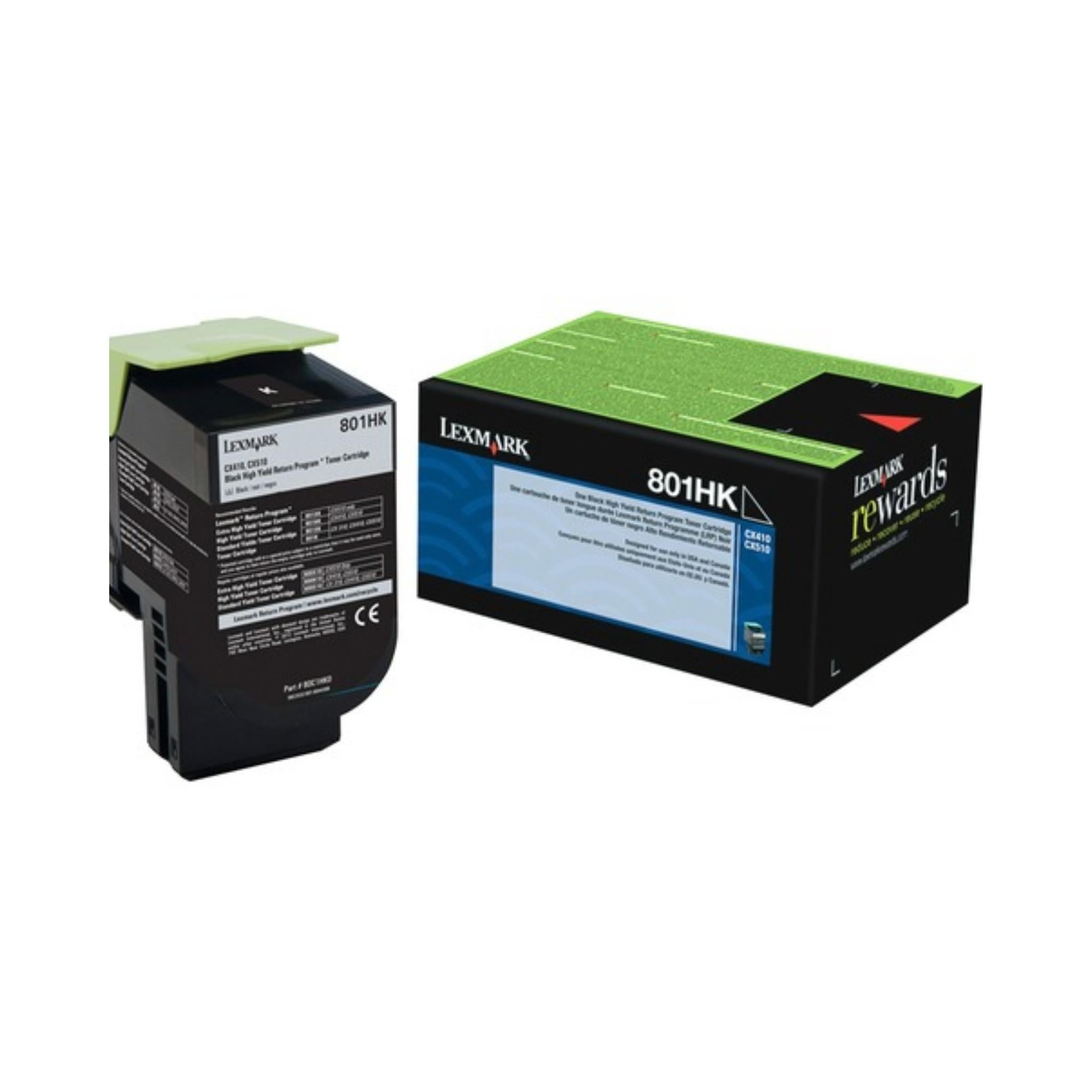 Lexmark Unison 801HK High-Yield Toner Cartridge - Compatible with Lexmark Printers | Perfect for Office & Home Printing Needs