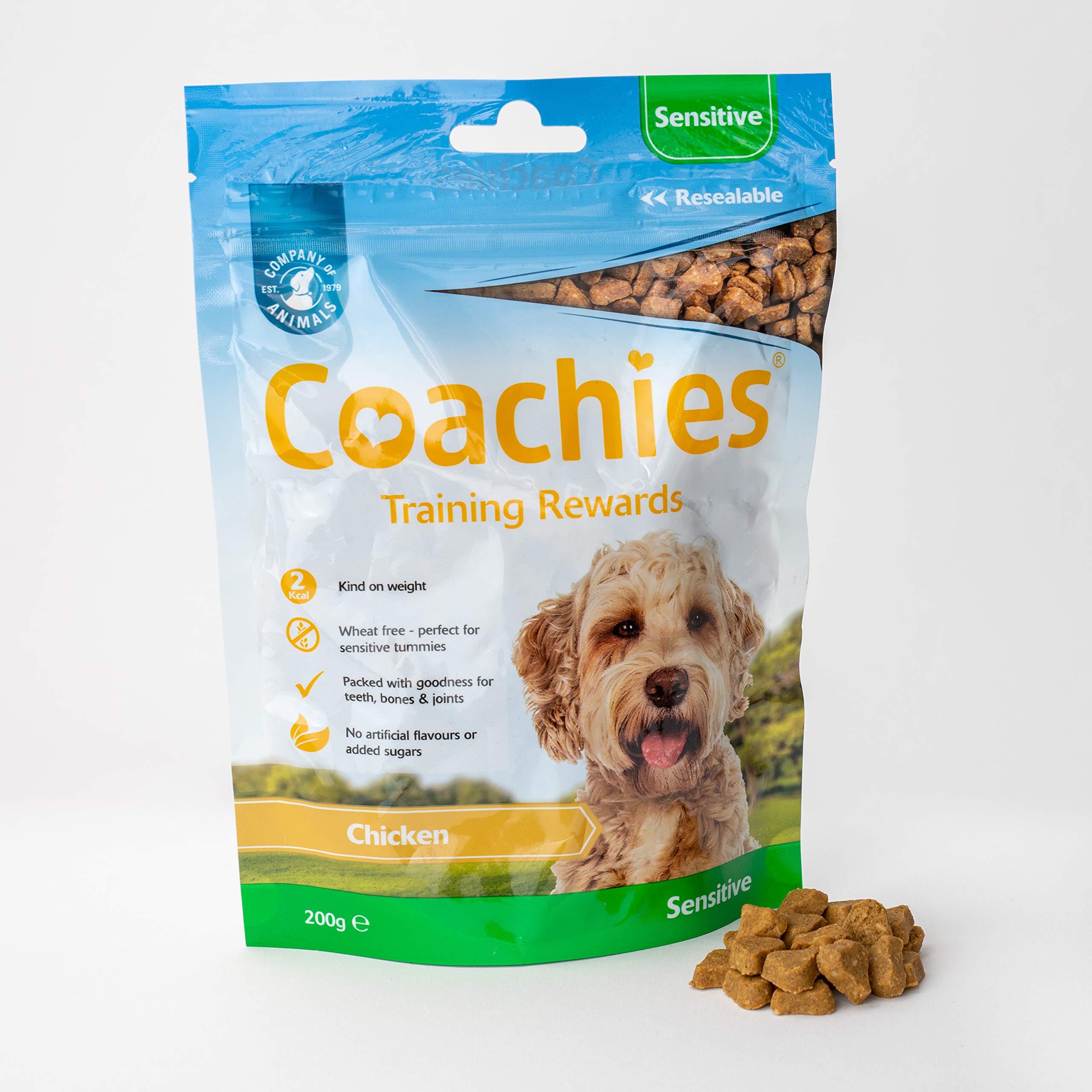 Coachies Naturals Chicken Dog Treats 200g - Healthy & Natural Snacks for Training & Rewarding Your Pet