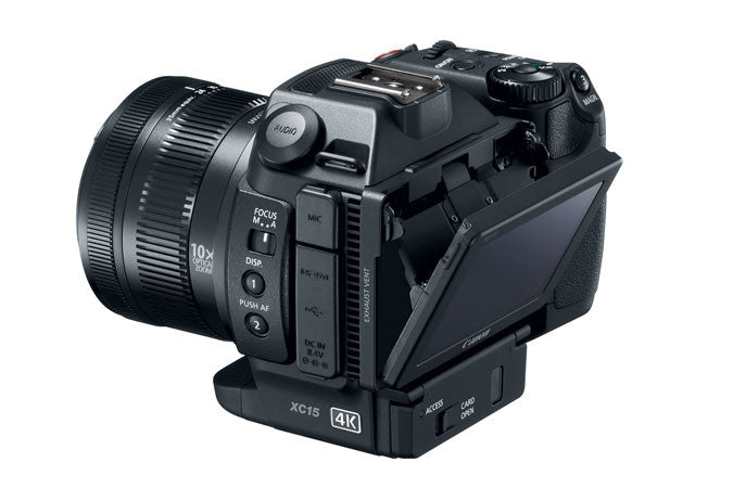 Canon XC15 4K Professional Camcorder Kit with 1-inch CMOS Sensor - Perfect for Wedding Videography, Documentary Filming & Broadcast Journalism