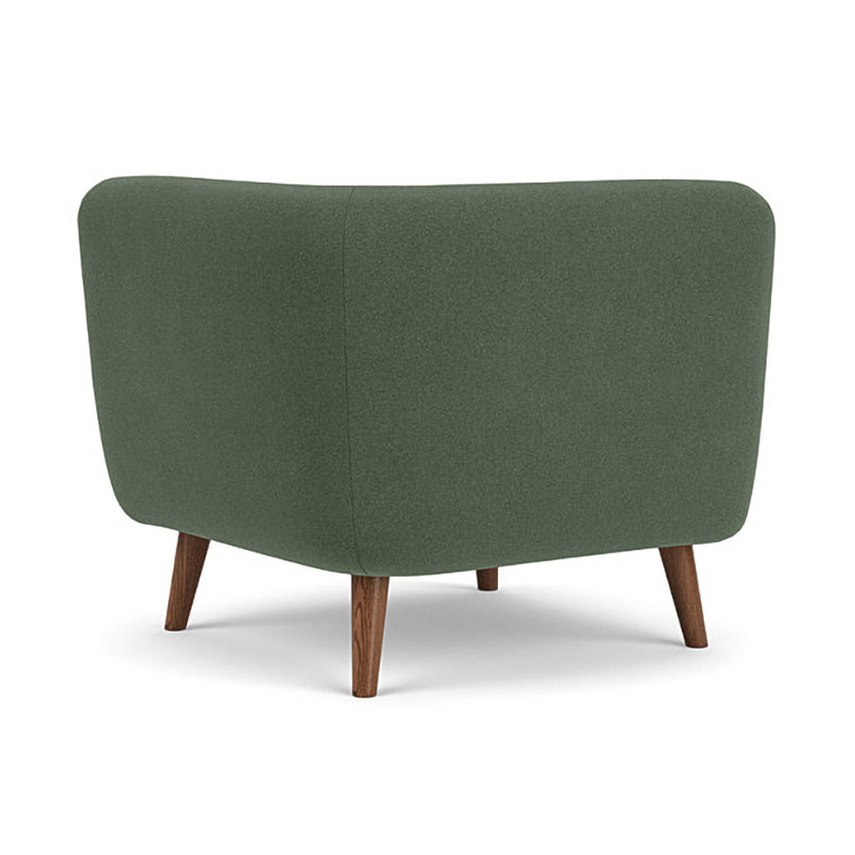 Alfred Fabric Modular Sofa - Left 1 Seater Sectional Couch for Living Room, Lounge & Small Spaces | Modern Comfortable Furniture for Apartments & Home Decor