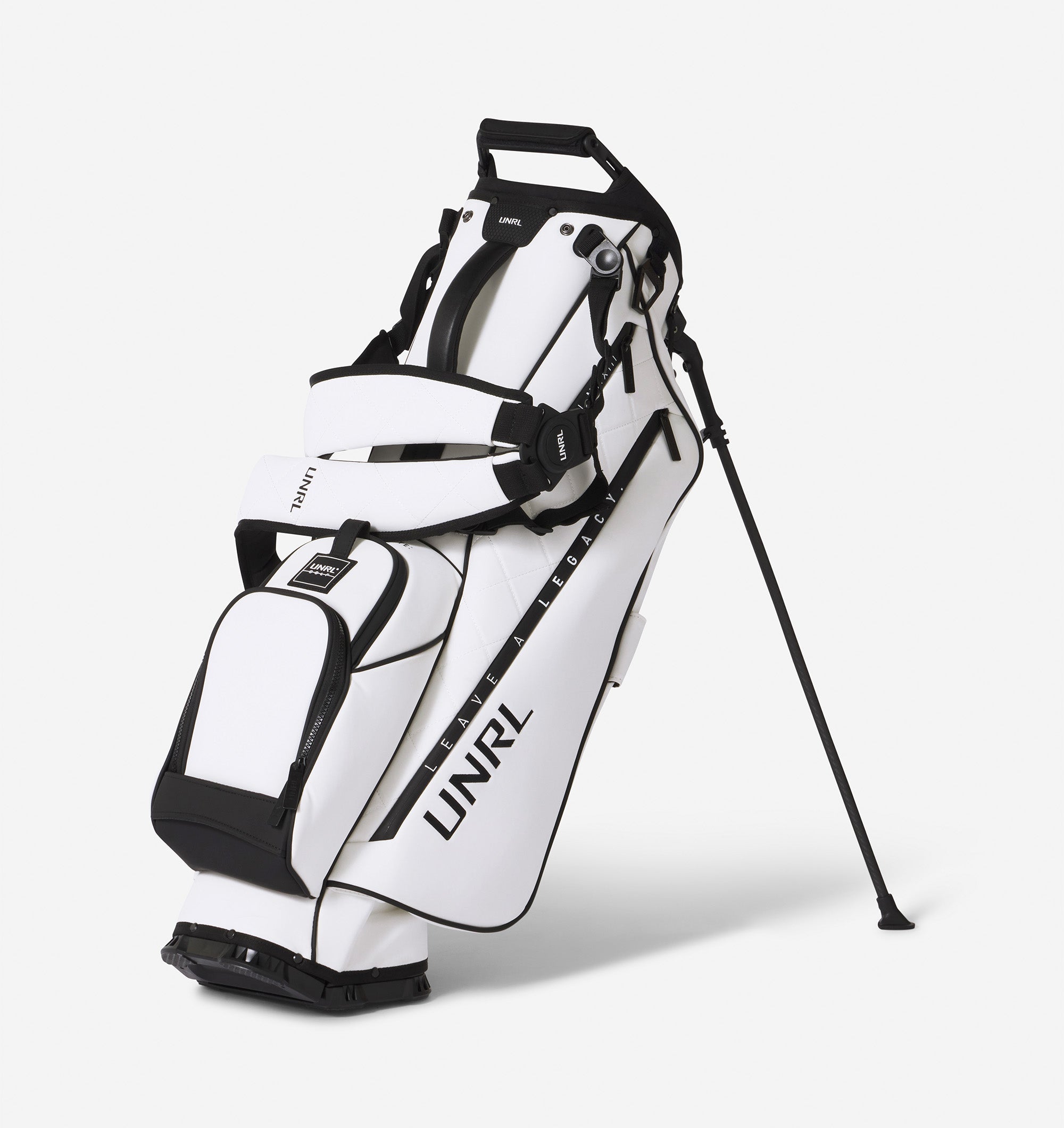 UNRL Golf Founders Air Carry Bag - 4-Way Divider Lightweight Stand Golf Bag for Men & Women - Perfect for Driving Range, Course & Travel