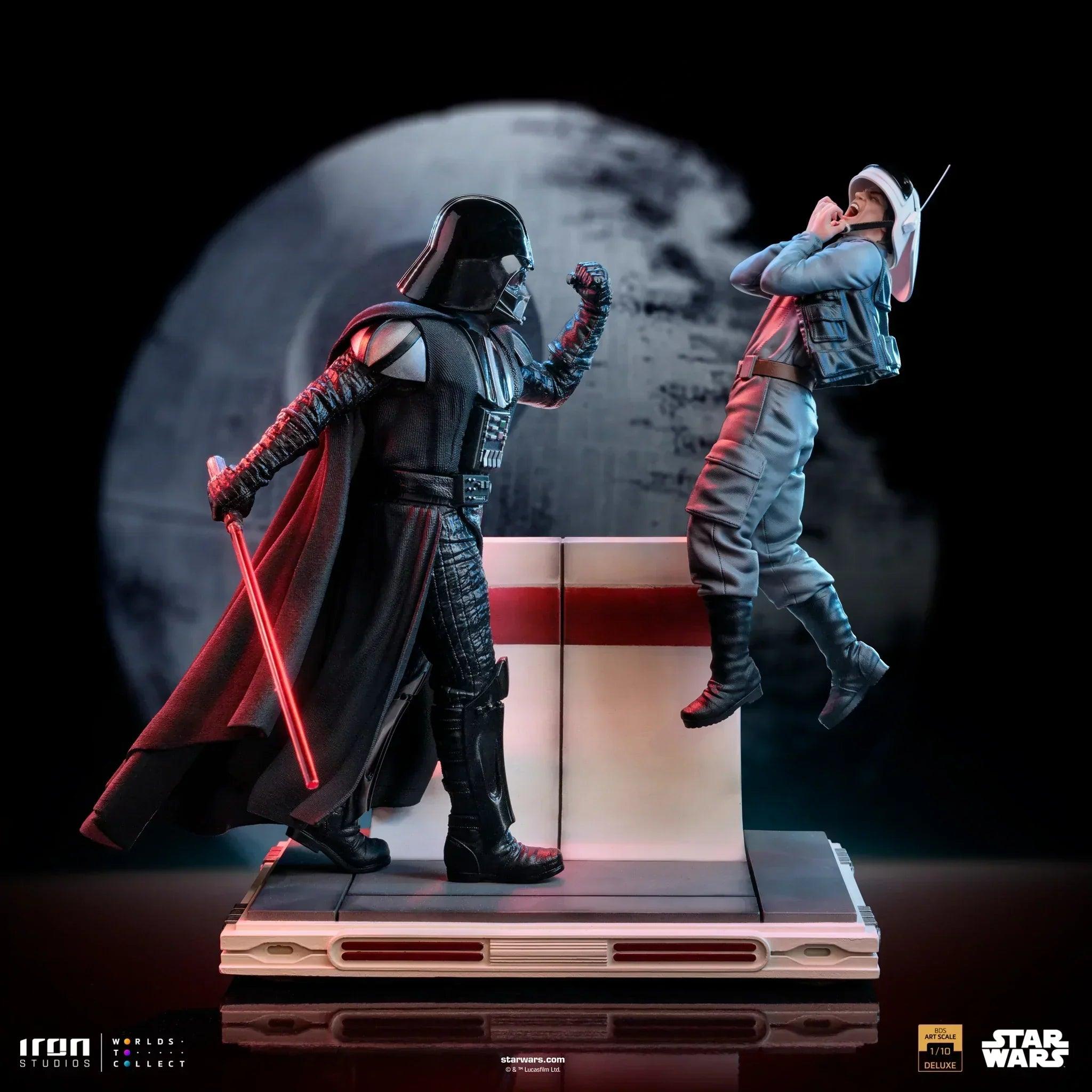 Iron Studios Star Wars: Rogue One Darth Vader Deluxe BDS Art Scale 1/10 Statue - Premium Collectible for Display & Home Decor