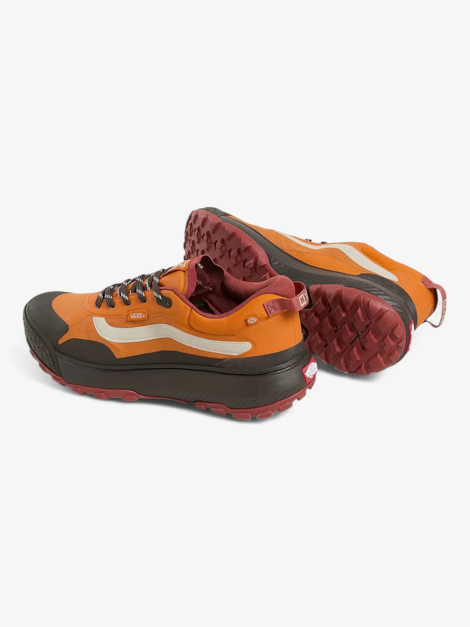 Vans MTEE Crosspath Sneakers for Men & Women - Orange & Red Hiking Shoes for Outdoor Adventures & Casual Wear