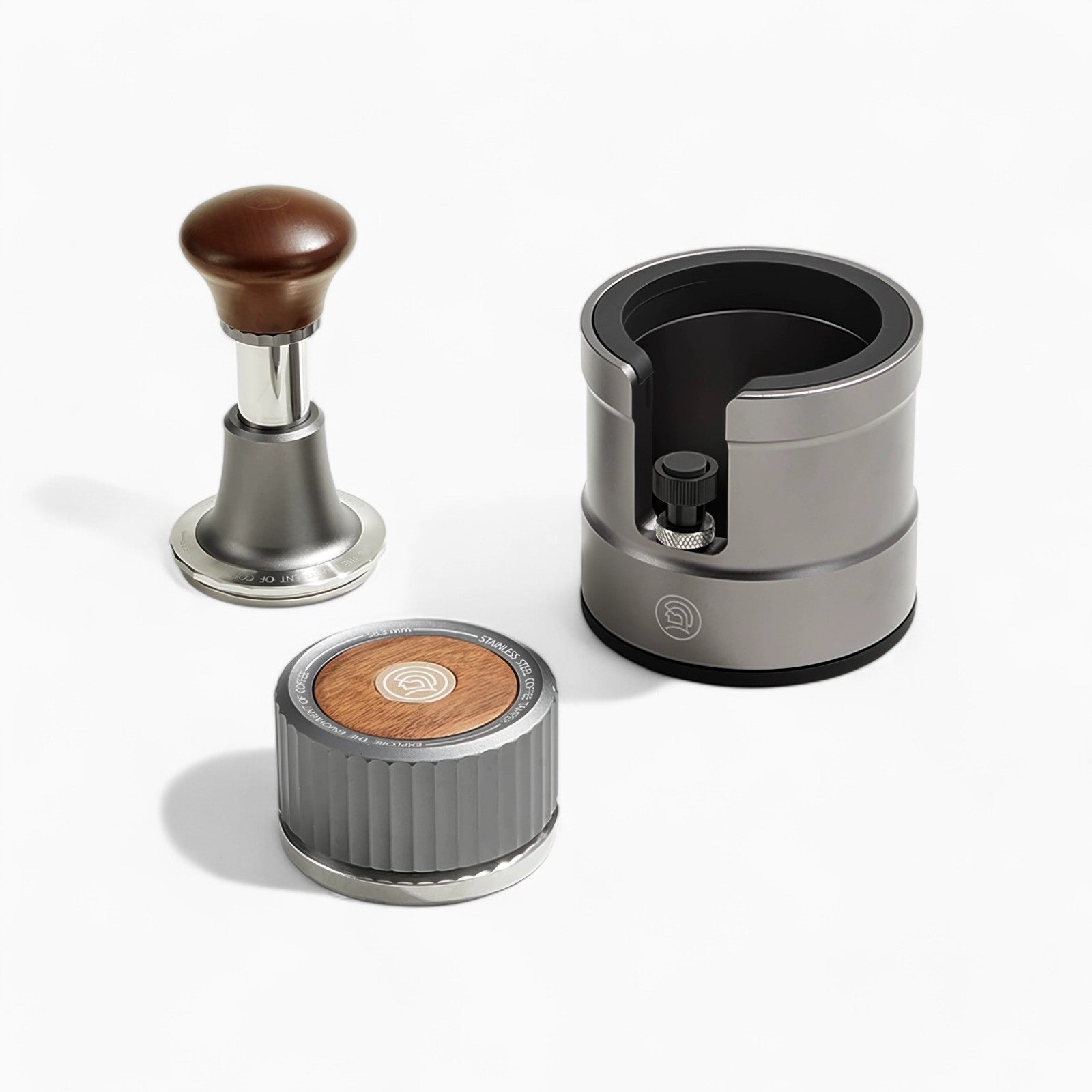 Premium Espresso Tamper Holder - Sturdy Coffee Tamping Stand for Barista & Home Brewing - Perfect for Espresso Machines & Coffee Shops