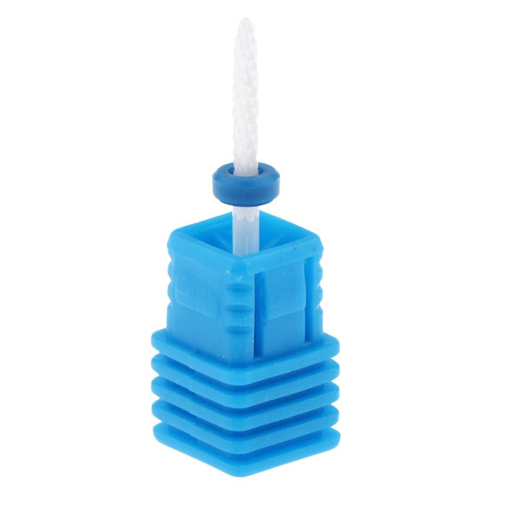 VMS INDIA Ceramic Nail Drill Bits - Professional Grinding Heads for Nail Art, Gel Polish Removal & Manicure (02 Size) | Perfect for Salon, Home Use & DIY Nail Care