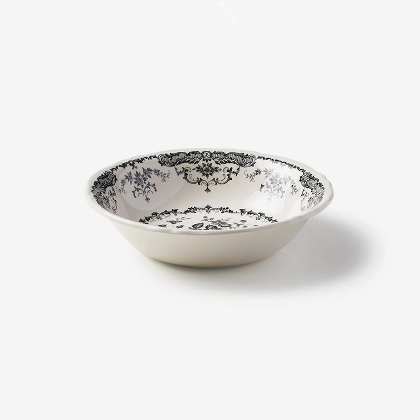 Bitossi Home Rose Salad Bowl - Handmade Ceramic Serving Bowl for Fresh Salads, Fruits & Snacks - Perfect for Dining, Entertaining & Kitchen Decor