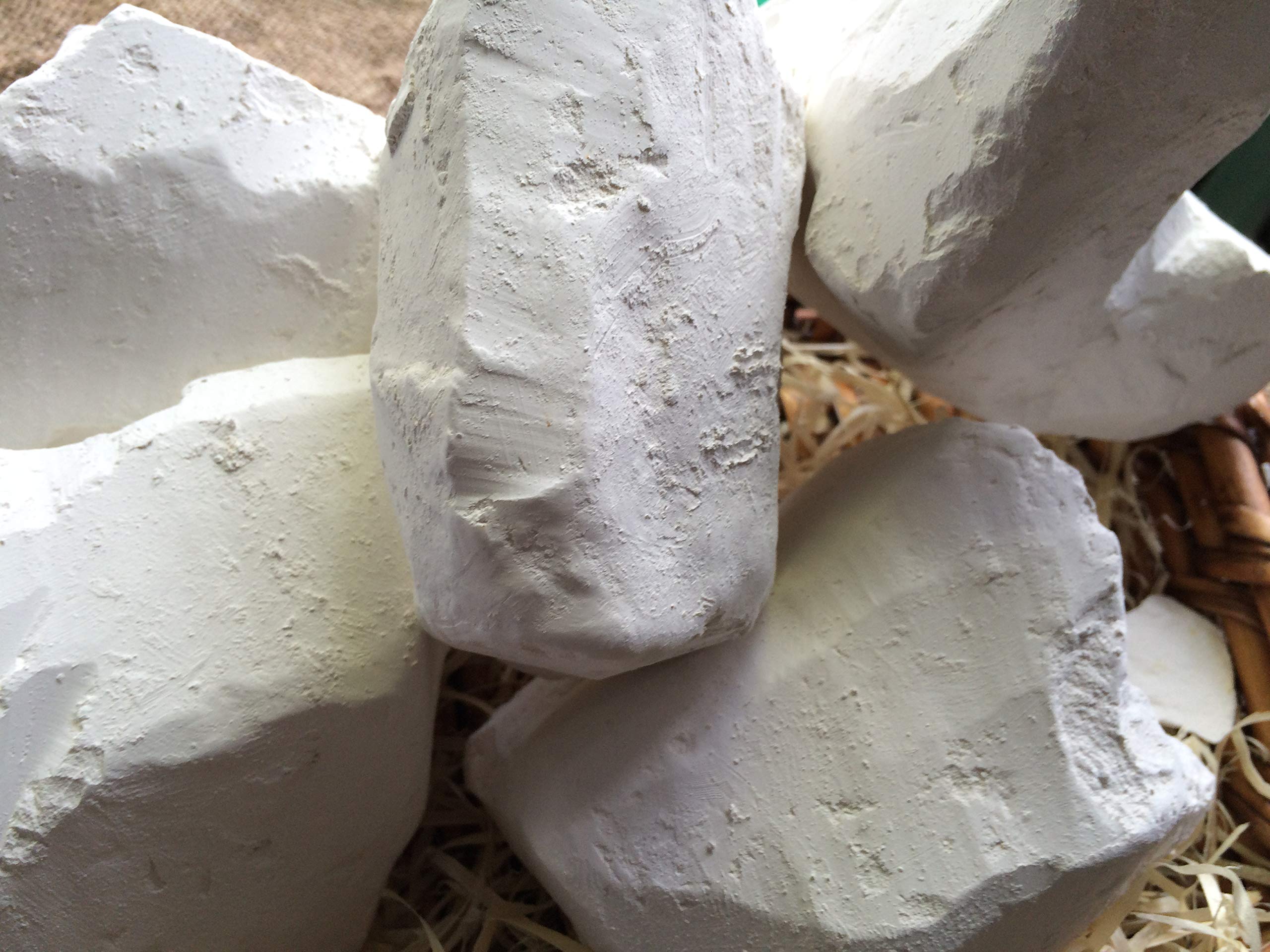 Natural Edible Chalk Chunks for Eating - 8 oz (220g) | Non-Toxic, Calcium-Rich Snack for Kids & Adults | Perfect for Baking, Cooking, and Creative Food Decorations