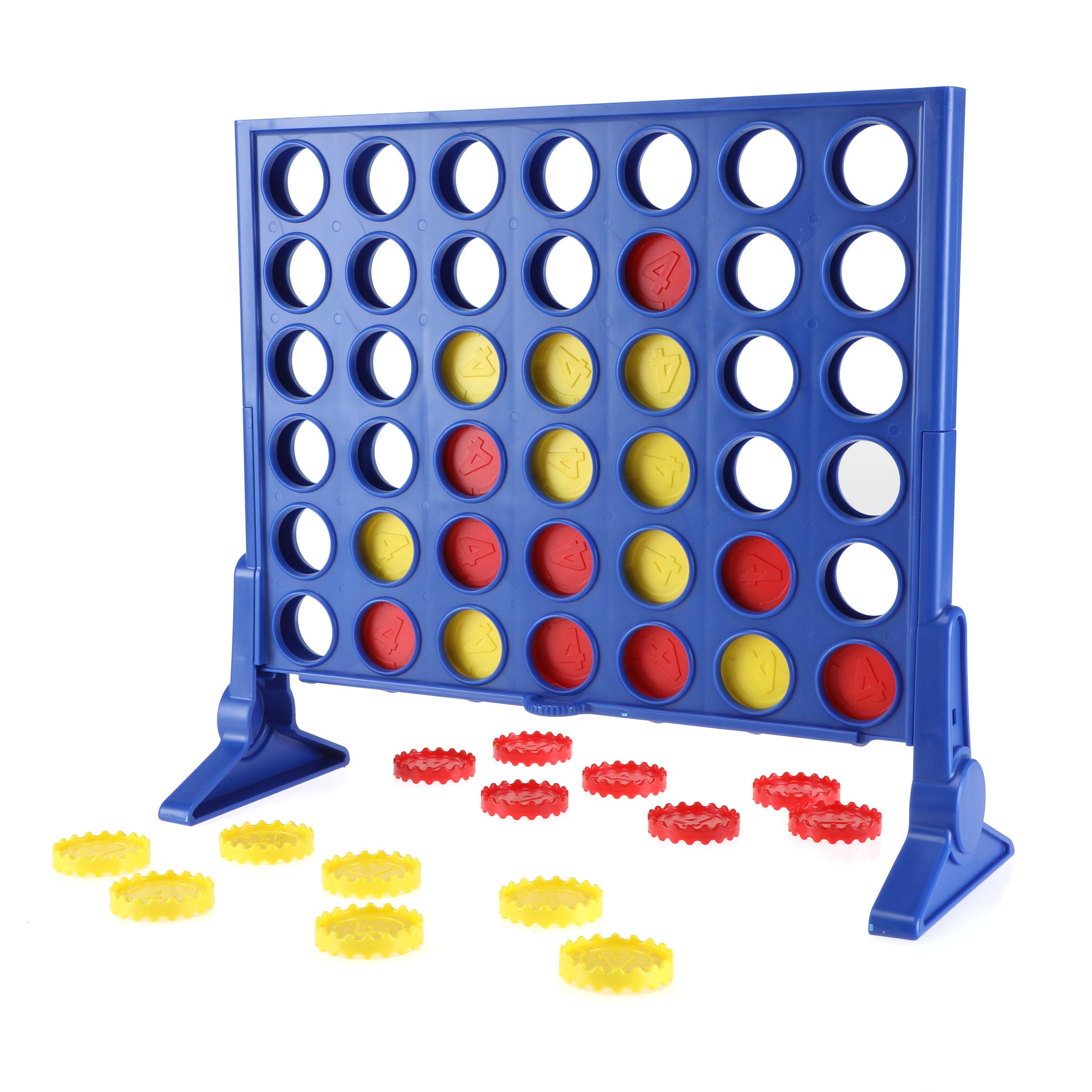 Hasbro Gaming Connect 4 Classic Grid - 4 in a Row Strategy Board Game for Kids & Adults - Fun Family Game Night & Party Entertainment