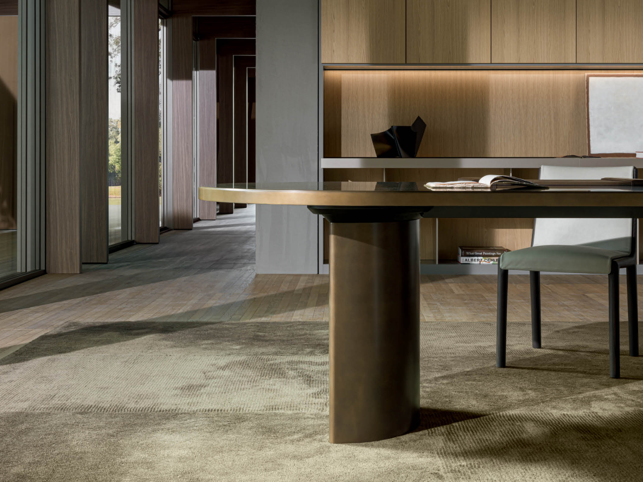 Blevio Modern Dining Table Set - 6 Seater Wooden Kitchen Table with Extendable Leaf - Perfect for Family Meals, Dinner Parties & Small Spaces