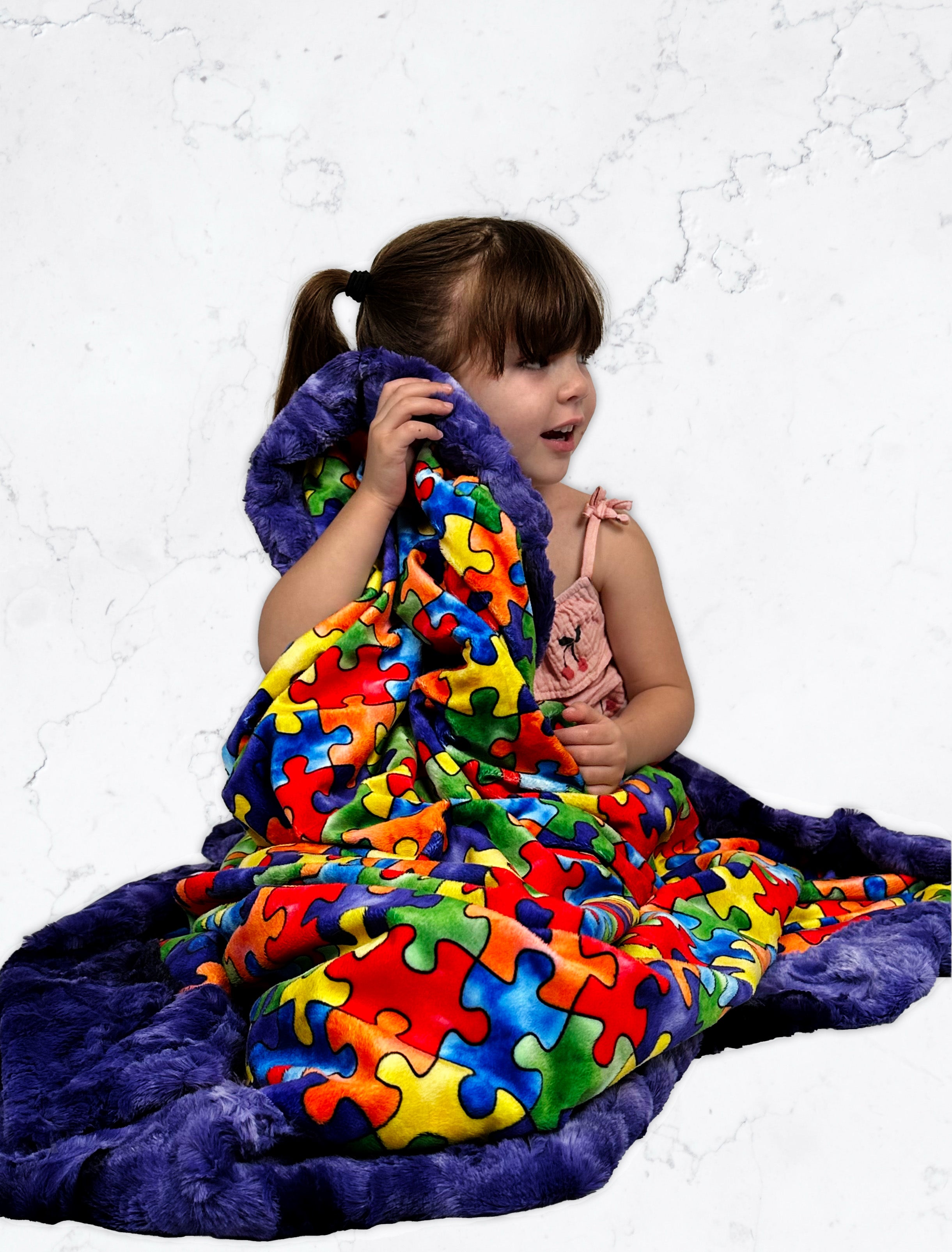 Luxe Galaxy Toddler Blanket 45x55 - Soft & Cozy Baby Blanket for Boys & Girls - Perfect for Nursery, Stroller, and Playtime