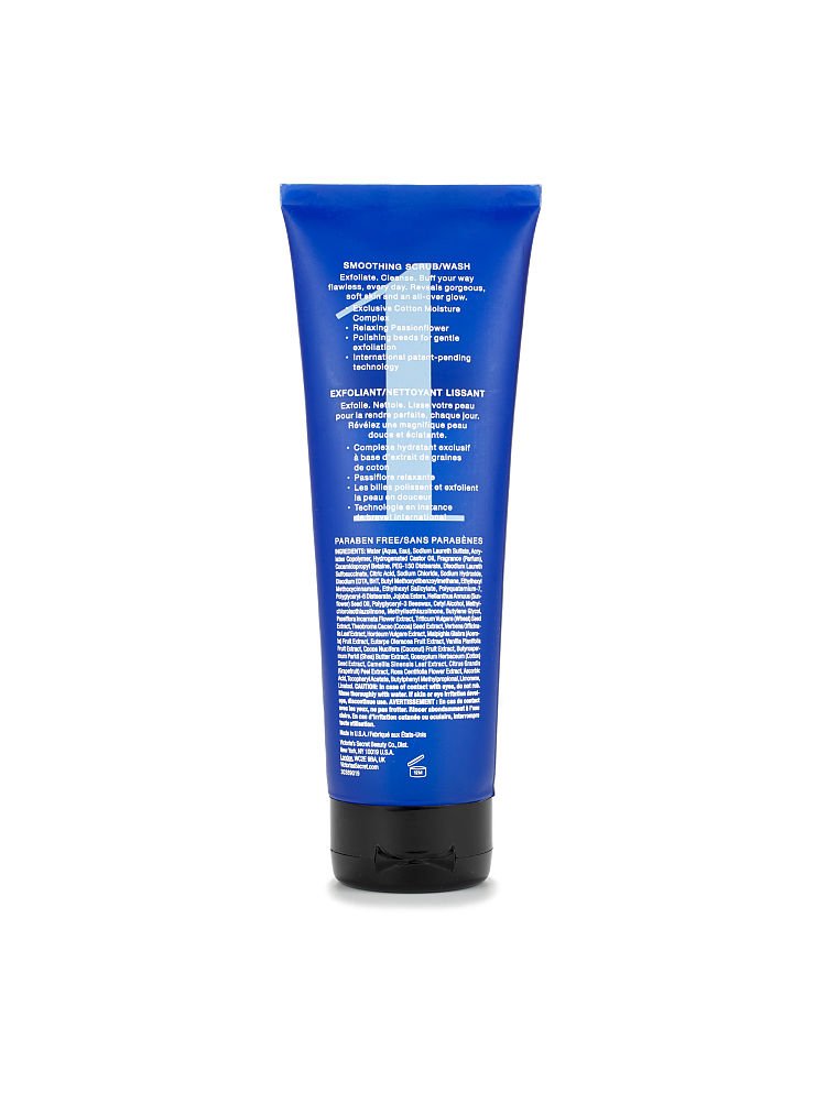 Victoria's Secret Body Smoothing Scrub Wash with Passionflower - Exfoliating & Hydrating Body Wash for Soft Skin | Perfect for Shower & Spa Day Self-Care Routine