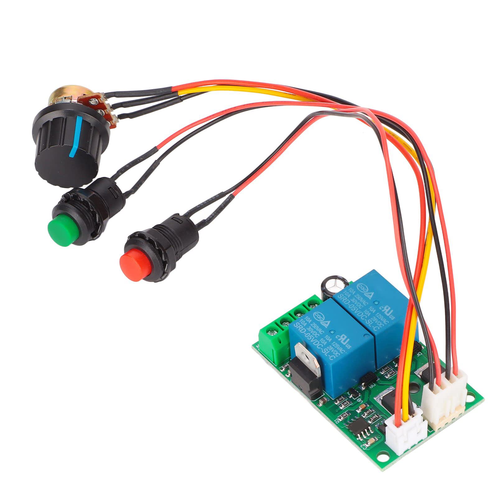 30A Motor Speed Controller - Adjustable Duty Cycle Motor Control Regulator for CNC Machines, Industrial Equipment & DIY Projects | High Current PWM DC Motor Driver for Automation Systems