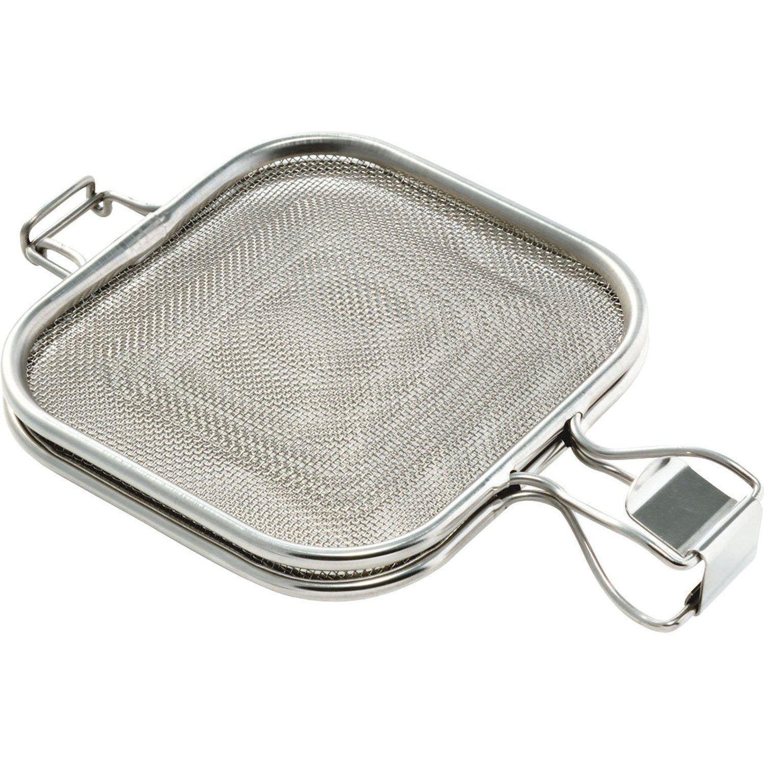 Leye Grill Hot Sand Maker - Stainless Steel Mesh Sandwich Press (Model LS1515) for Perfect Paninis, Grilled Cheese & Breakfast Sandwiches at Home