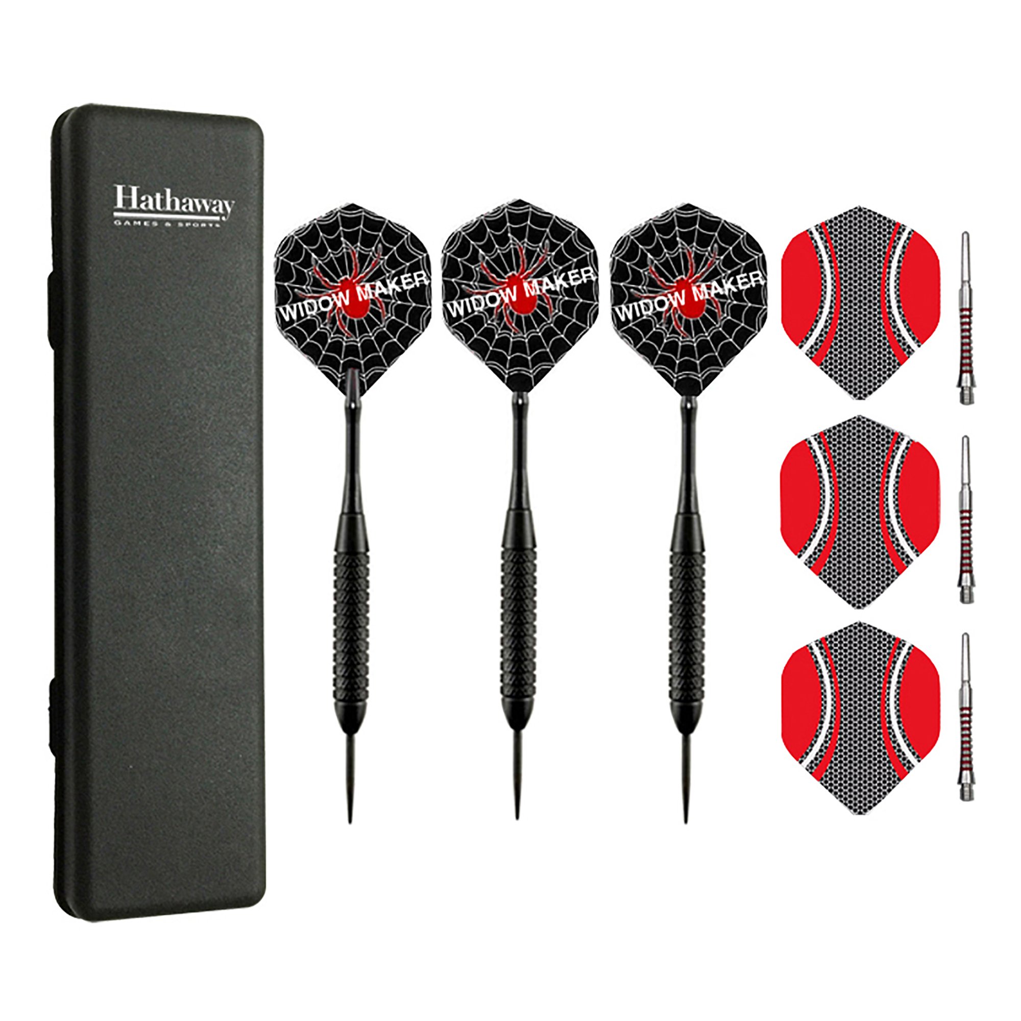 Carmelli NG1055 Professional Steel Tip Darts Set - 3 Precision Darts for Competitive Play & Pub Games | Perfect for Dart Leagues, Tournaments & Home Practice