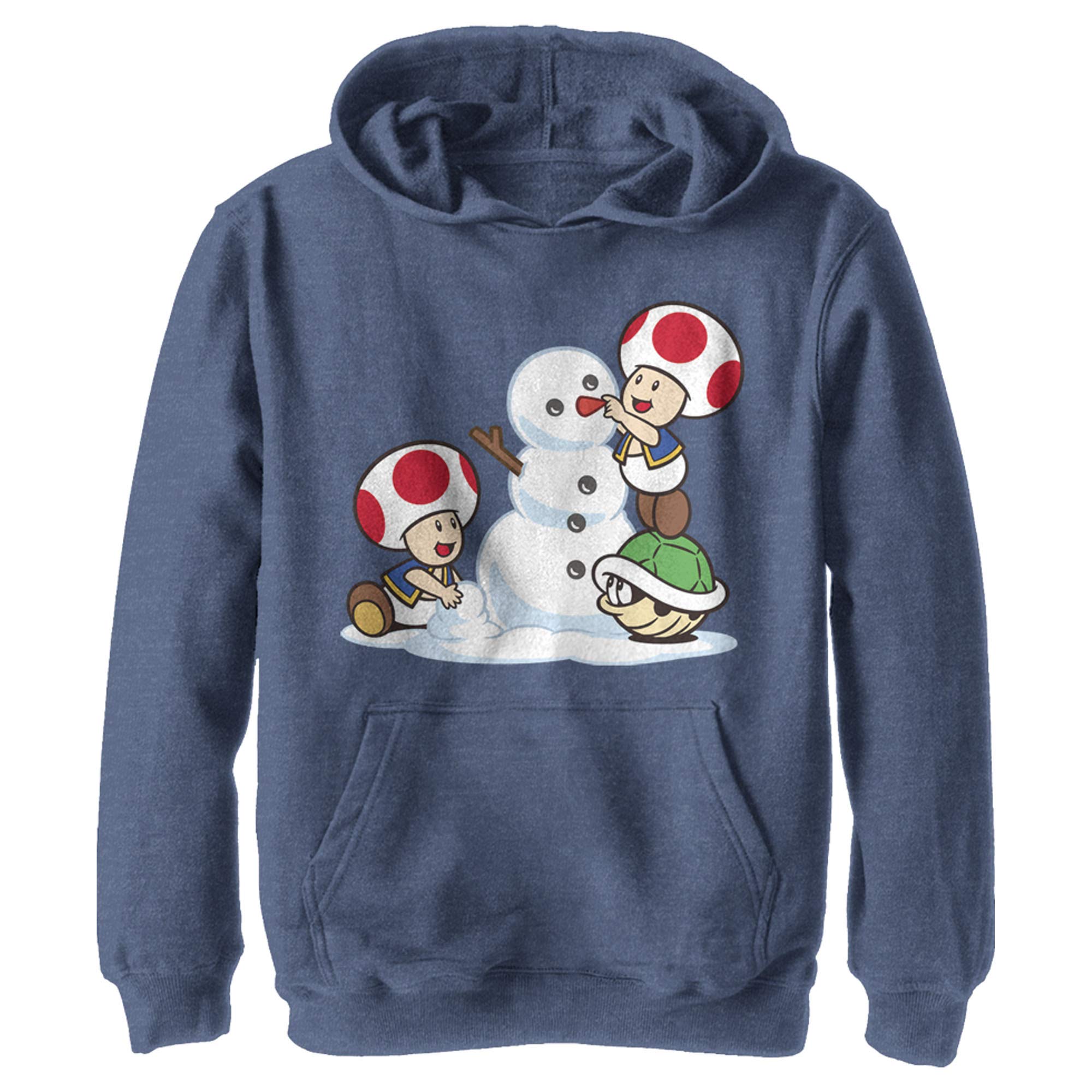 Nintendo Frosty Toad Kids Hoodie - Warm Pullover for Playtime