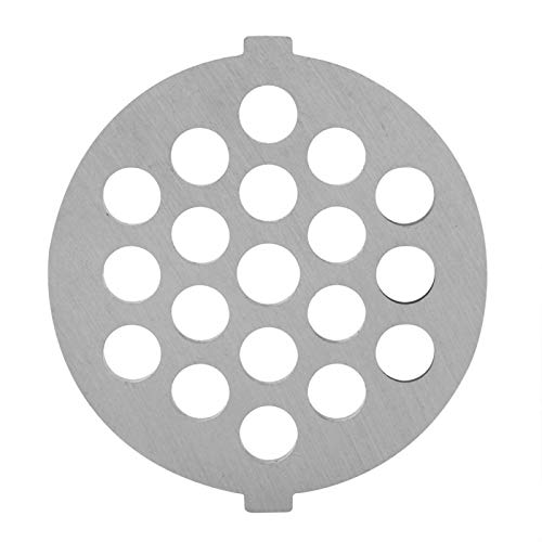 Premium Stainless Steel Meat Grinder Plates (2.2 x 0.2 Inches, 7mm Holes) - Heavy Duty Mincer Discs for KitchenAid Mixer & Sausage Stuffer Attachment - Perfect for Grinding Beef, Pork, Vegetables & Making Homemade Sausages
