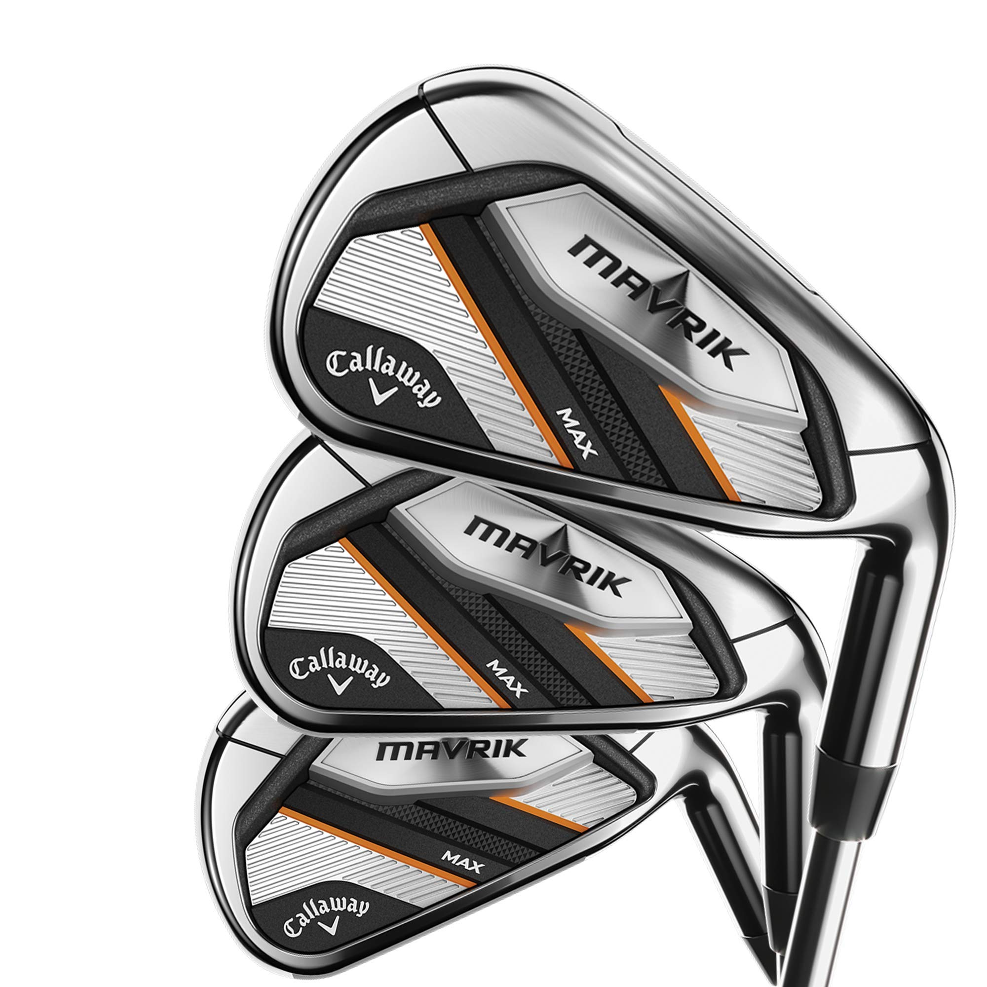 Callaway Golf 2020 Mavrik Max Iron Set - Premium Golf Clubs for Men & Women - High Performance Forged Irons with Enhanced Forgiveness - Perfect for Mid to High Handicap Golfers on the Course