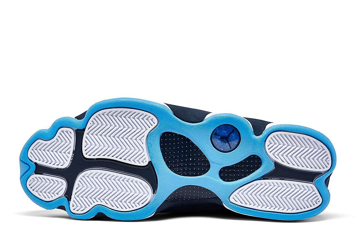 Jordan Men's Air Jordan 13 Retro Sneakers - Obsidian/White (Size 11) | Basketball Shoes for Men | Perfect for Court Performance & Streetwear Fashion