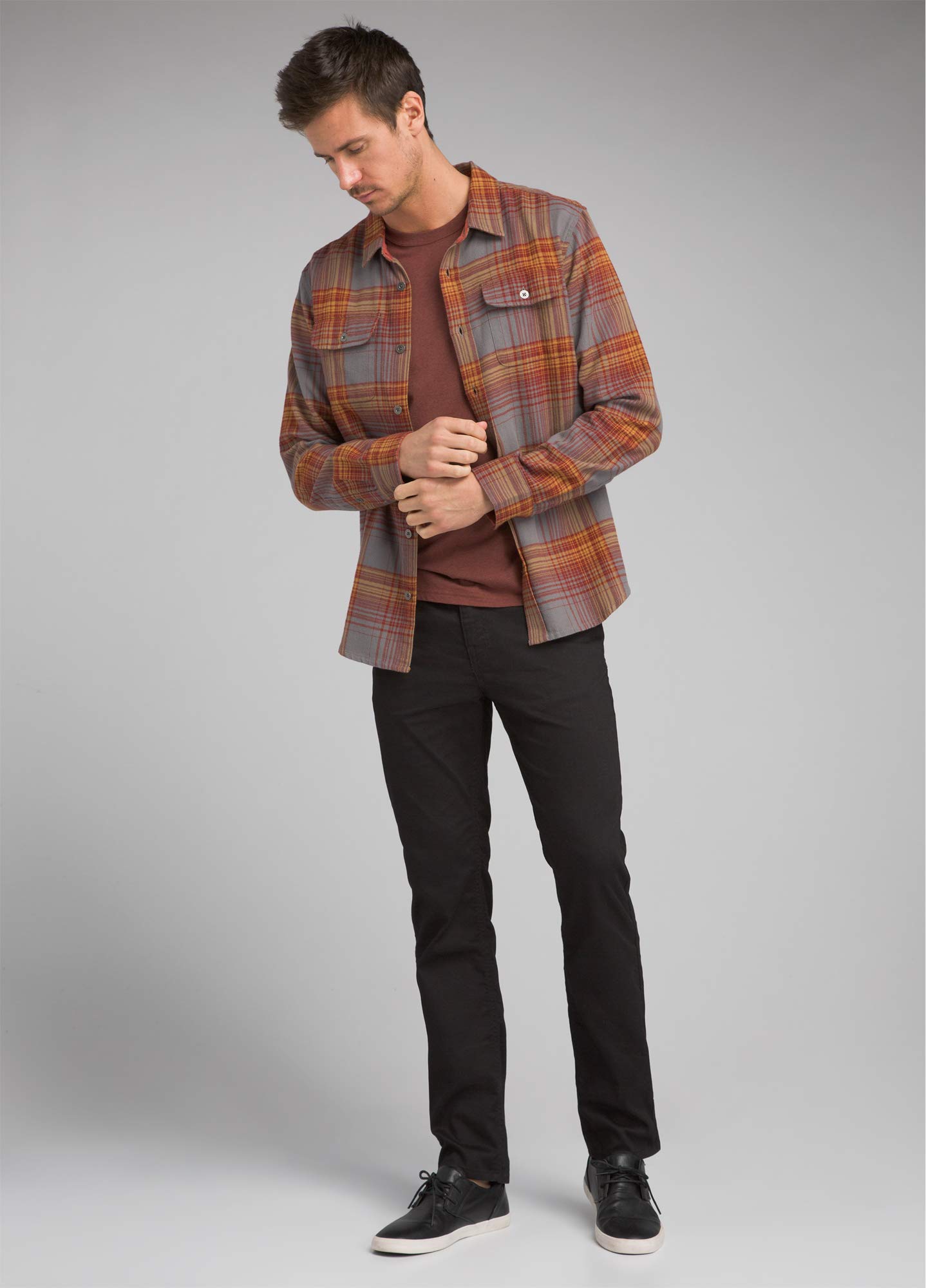 prAna Men's Bridger Jean - Durable Stretch Denim Pants for Outdoor Adventures & Casual Wear | Hiking, Travel & Everyday Comfort