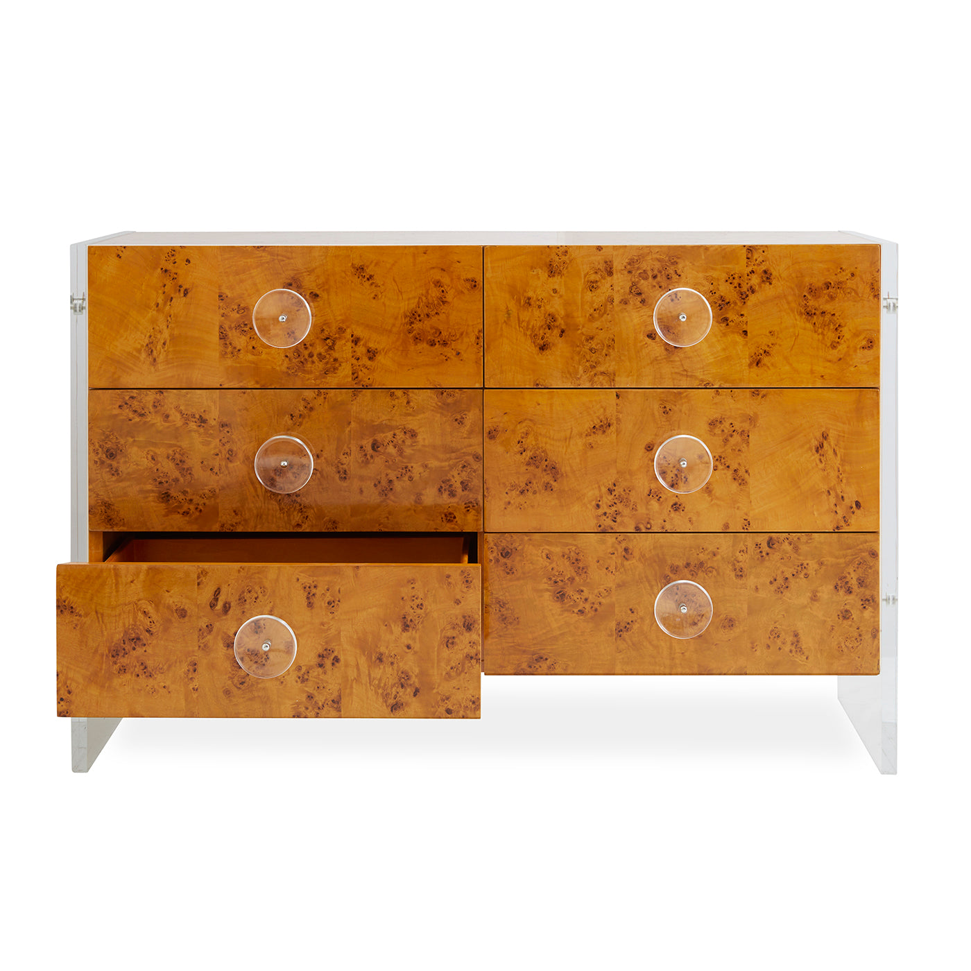 Bond Six Drawer Dresser - Modern Wooden Bedroom Storage Furniture for Clothes & Accessories | Perfect for Master Bedroom, Guest Room & Nursery Organization