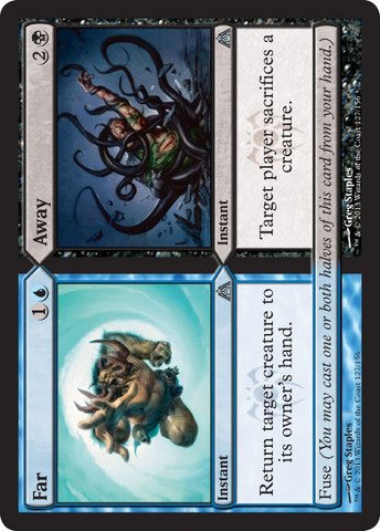 Magic The Gathering Far Away 127 Dragon's Maze Foil Card - Premium Collectible Trading Card Game Accessory for MTG Deck Building and Strategy Games