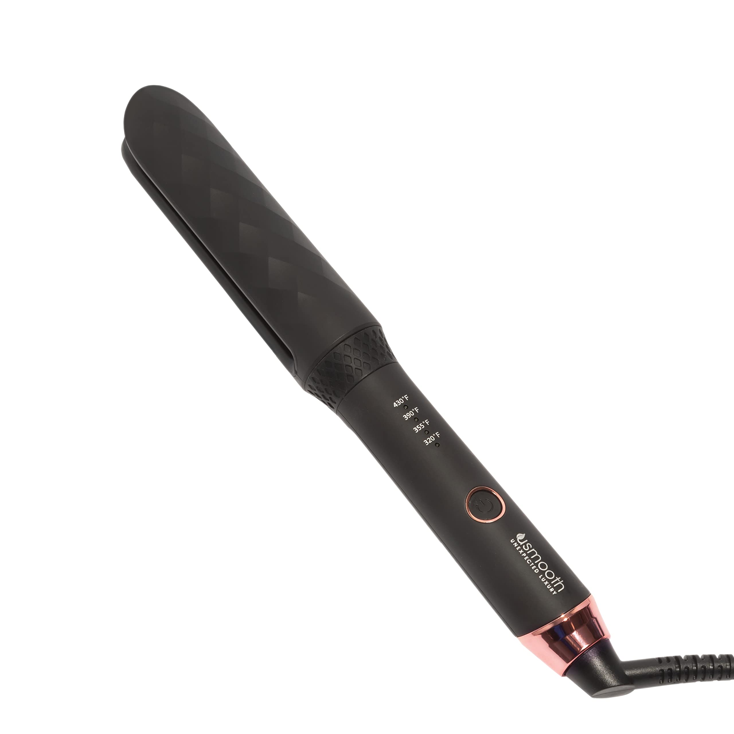 Usmooth Infinite Professional Flat Iron - Fixed Plate Curling & Smoothing Hair Styler for Straightening, Waves & Curls - Perfect for Home, Salon & Travel Use