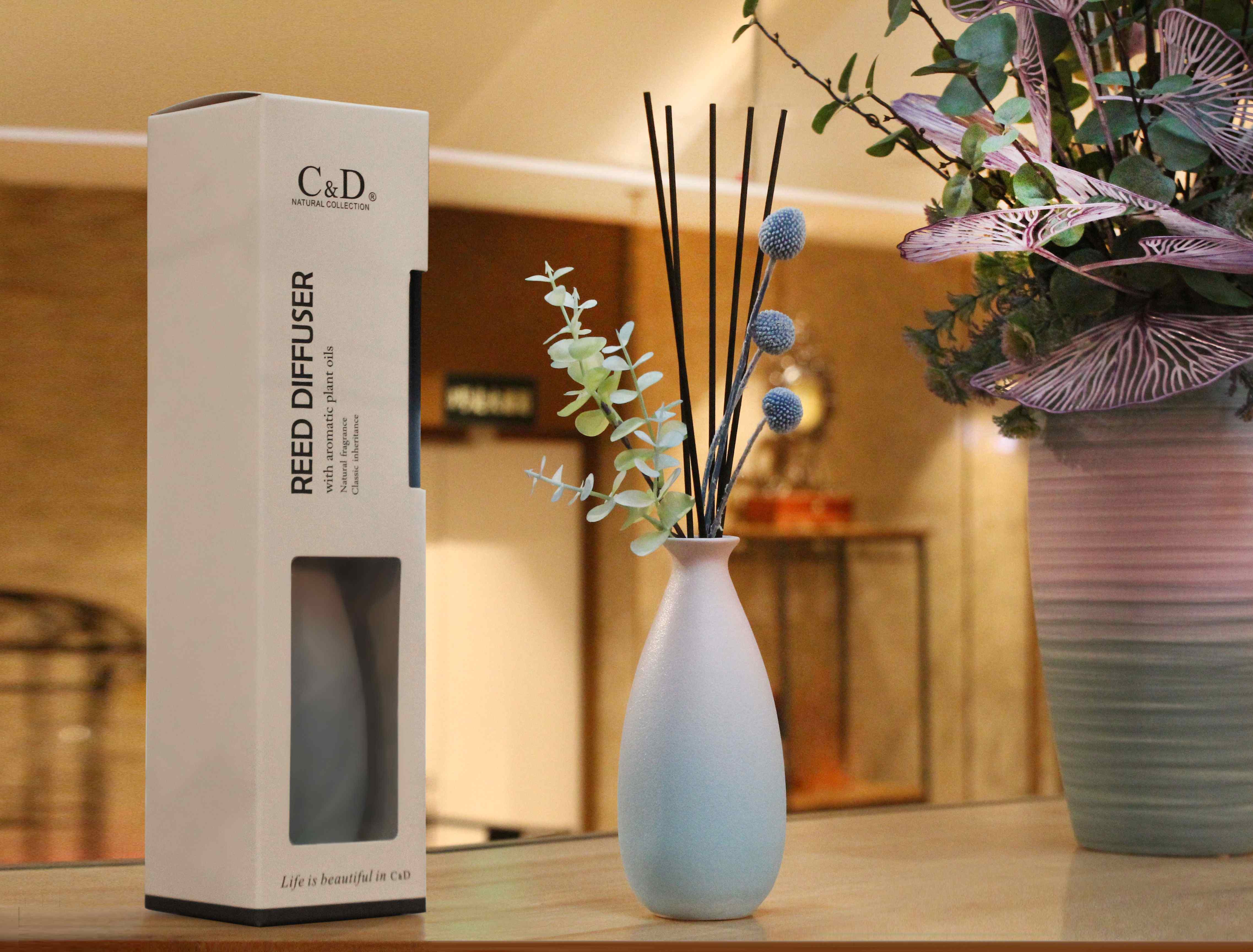 Flowers Diffuser - Bright Moon and Cool Breeze Scented Oil Diffuser for Home Aromatherapy | Perfect for Bedroom, Living Room, Office & Spa Relaxation