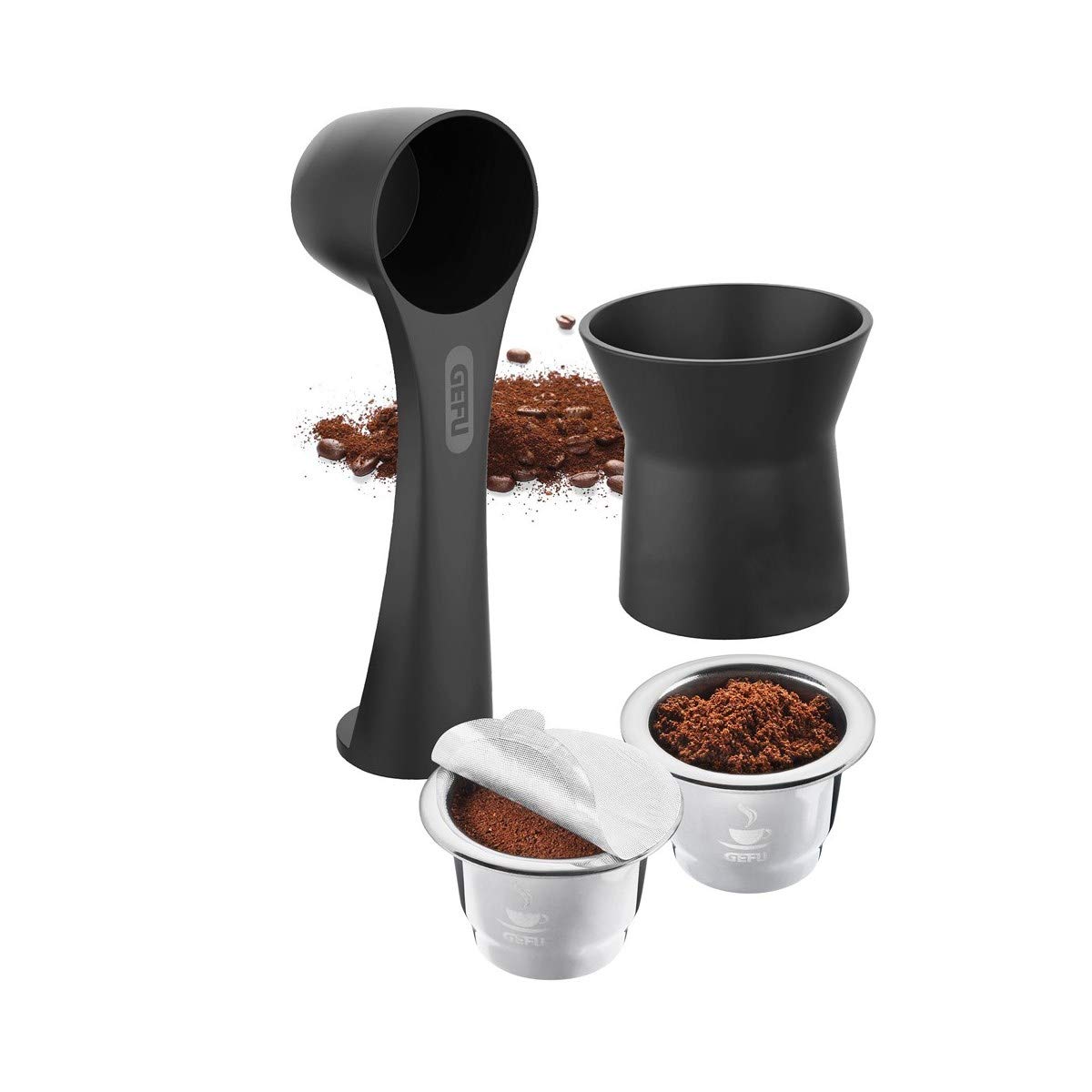 Premium GEFU Coffee Capsules Set - Compatible with Nespresso Machines - Rich & Smooth Espresso Pods for Home & Office Use