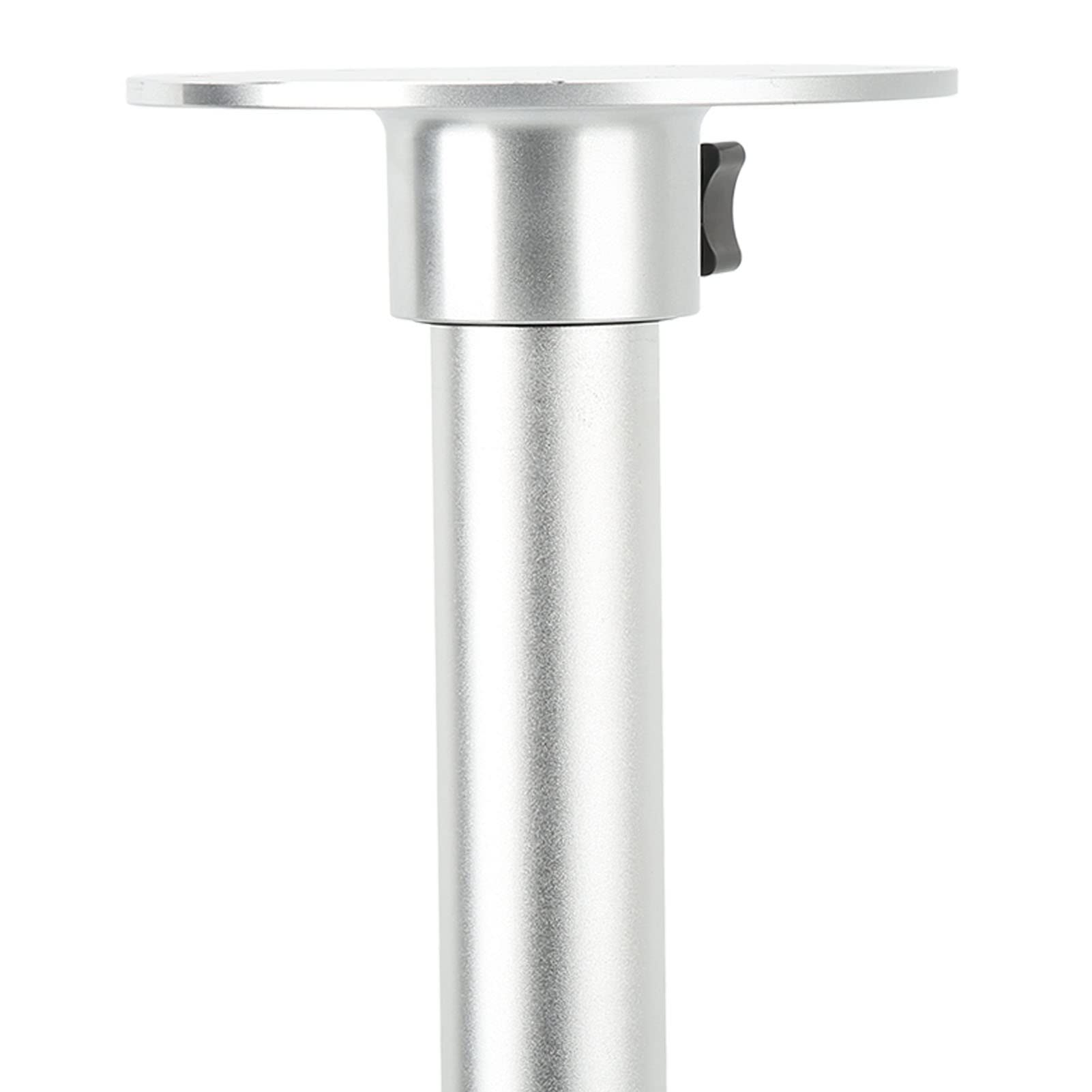 Adjustable RV Table Leg - Aluminum Alloy Height Adjustable Table Base (490MM-745MM) for Camping, Folding Pedestal Mount Stand with Sturdy Foot - Perfect for RV, Camper, and Home Office Use