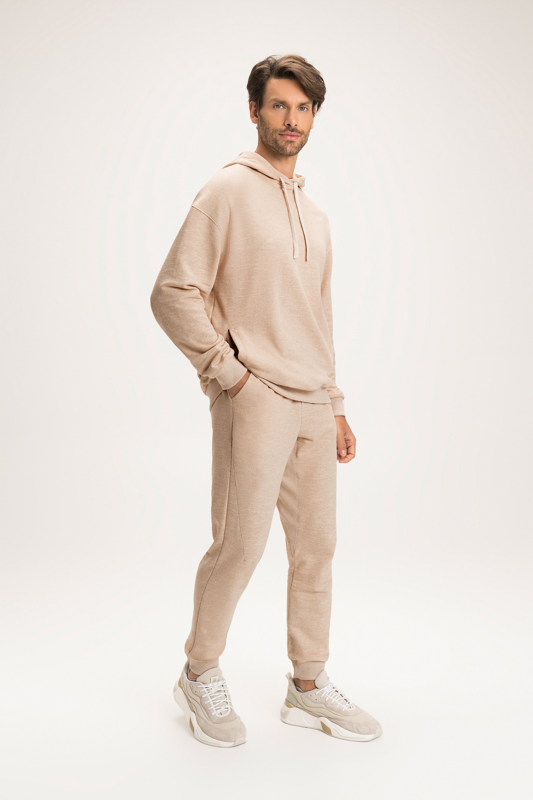 Men's Casual Green Pants - Comfortable Stretch Trousers for Outdoor Activities & Daily Wear | 450749