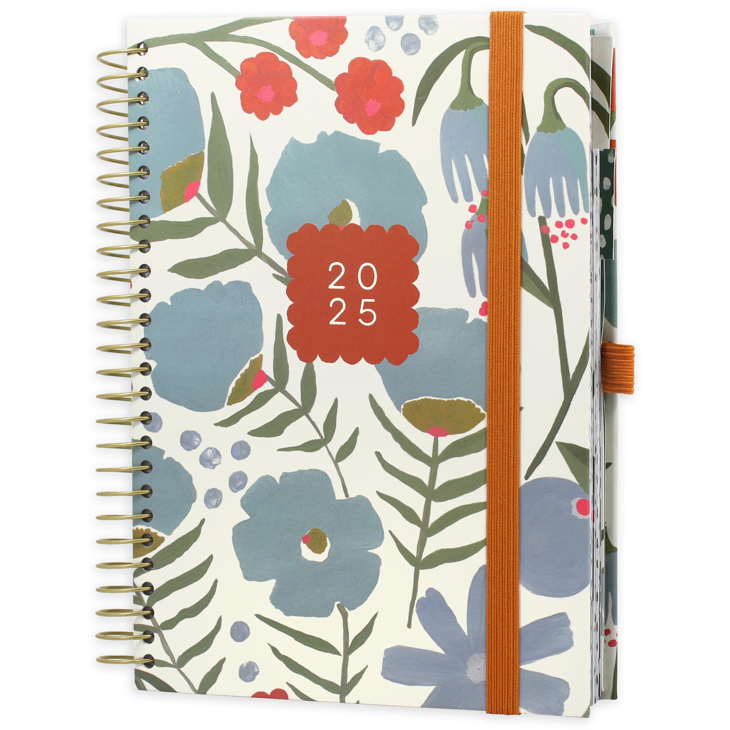 **Boxclever Press Life Book 2025 Diary - A5 Weekly Planner (August 2024 - December 2025) with Shopping Lists, Planning Pages & Stickers - Perfect for Work, School & Personal Organization**