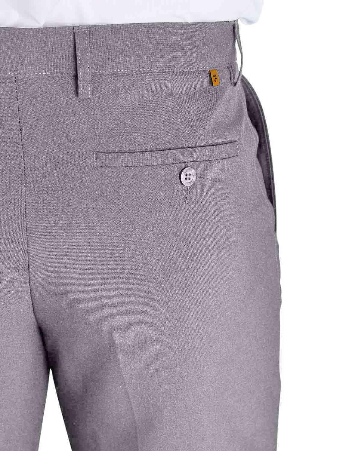 Classic Men's Dress Pants with Slant Pockets - Formal Office Wear & Business Attire for Professional Men