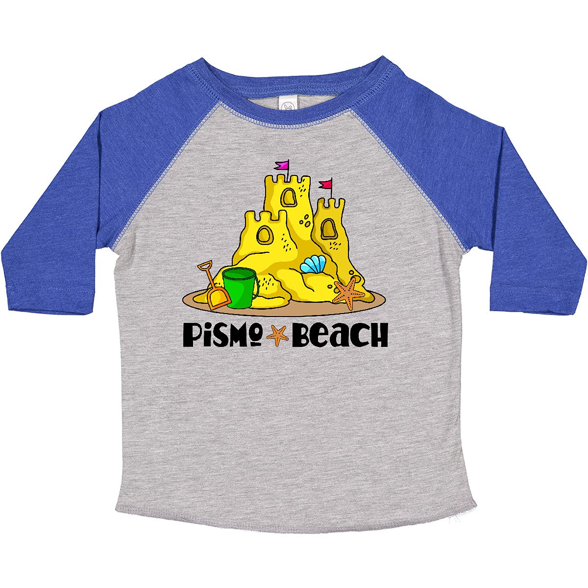 Inktastic Pismo Beach California Vacation Toddler T-Shirt - Cute Graphic Tee for Boys & Girls - Soft Cotton Kids Shirt for Beach Trips & Family Vacations