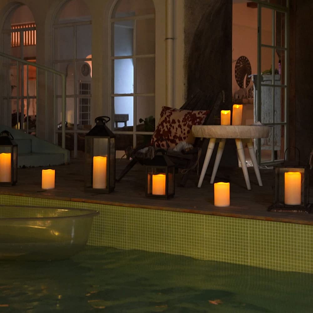 Waterproof Flameless LED Candles 6-10