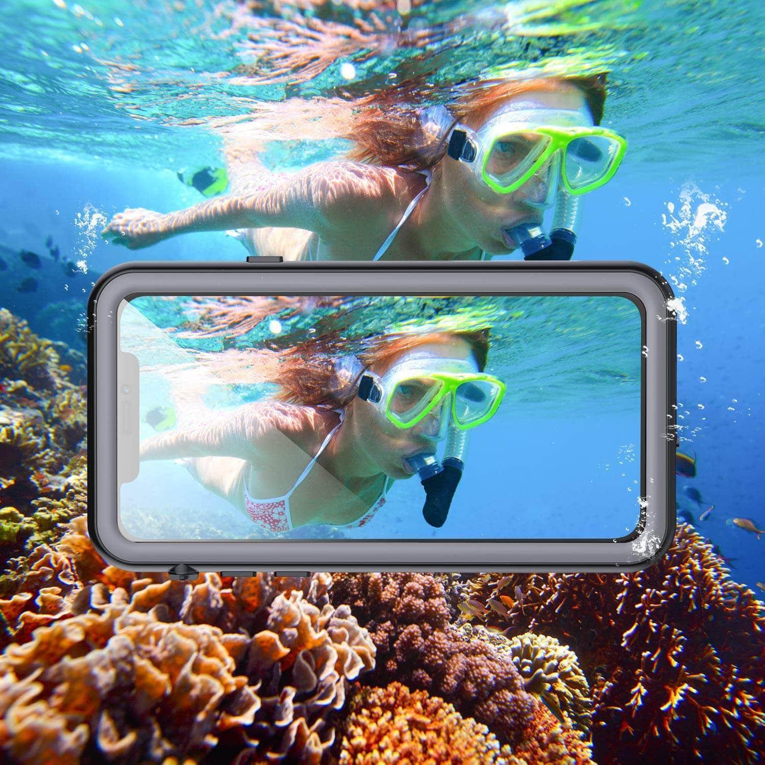 iPhone 13 Waterproof Case IP68 Certified - Shockproof & Dustproof Protective Cover for Swimming, Beach, Outdoor Activities