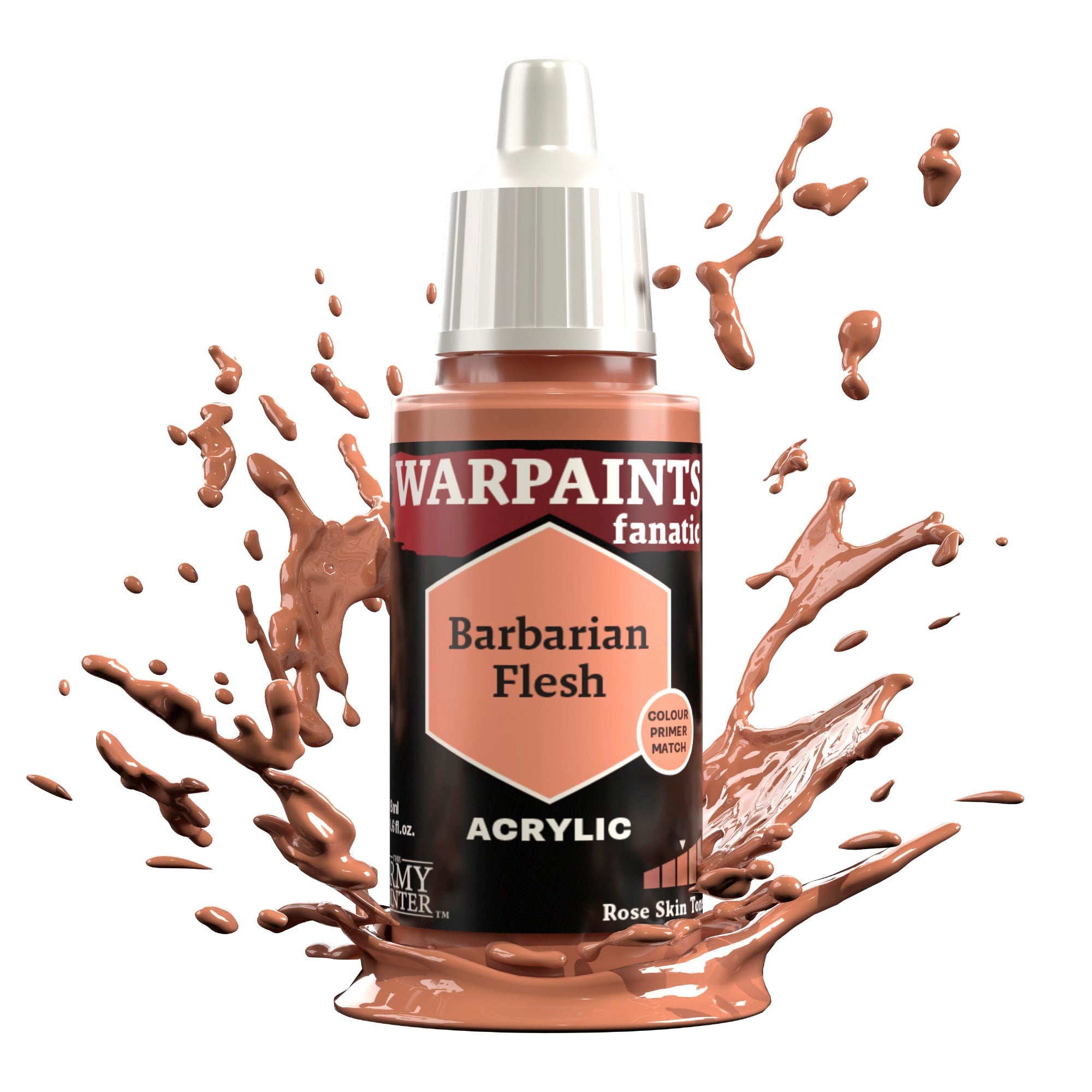 Warpaints Fanatic: Barbarian Flesh - Premium Fantasy Face Paint for Cosplay, Halloween & LARP - Waterproof & Long-Lasting Makeup for Costume Parties & Theatrical Performances