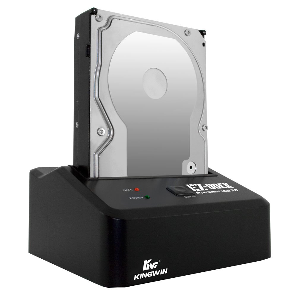 Kingwin USB 3.0 to SSD/SATA Hard Drive Docking Station - Tool-Free 2.5
