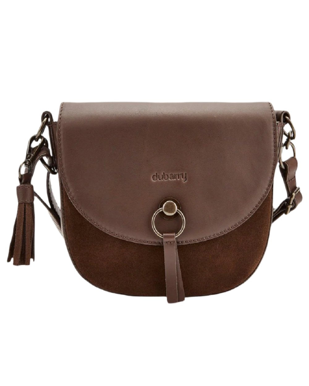 Dubarry Crossgar Saddle Bag - Premium Leather Equestrian Riding Bag for Horseback Riding, Show Jumping & Trail Riding | Waterproof & Durable Horse Riding Accessories