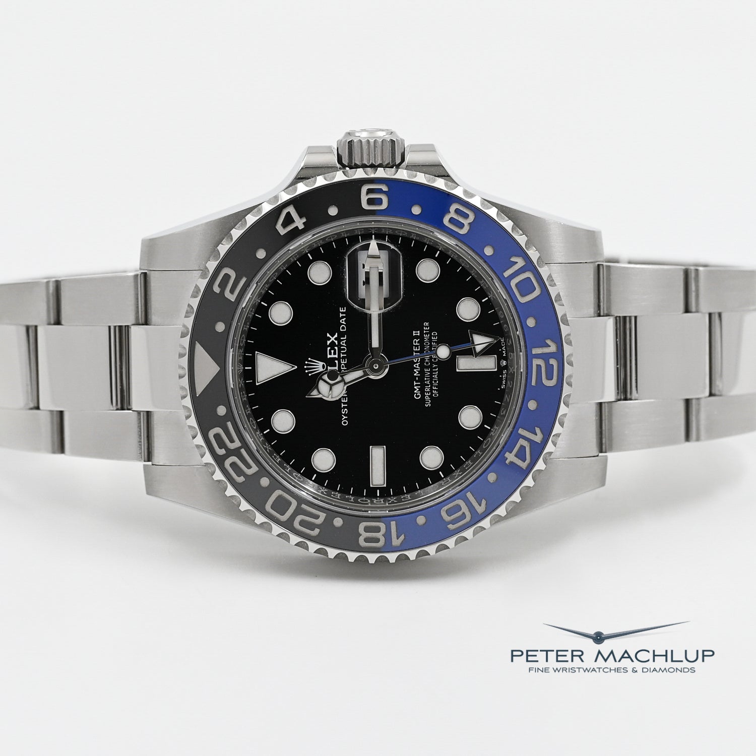 Rolex GMT-Master II Batman 126710BLNR 2023 Luxury Men's Watch - Perfect for Business Travel & Aviation Enthusiasts