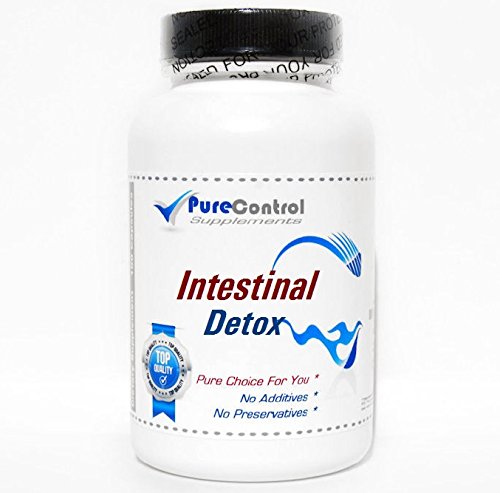 PureControl Supplements Intestinal Detox Cleanse - 180 Capsules for Gut Health & Digestive Support | Natural Colon Cleanse Supplement for Detoxification & Wellness