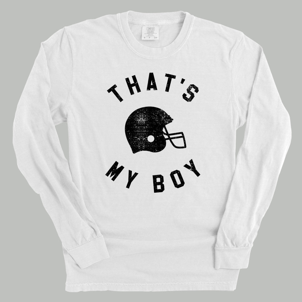 That's My Boy - Funny Sarcastic T-Shirt for Men - Perfect Gift for Dads, Sons & Best Friends - Great for Birthdays, Father's Day & Casual Wear