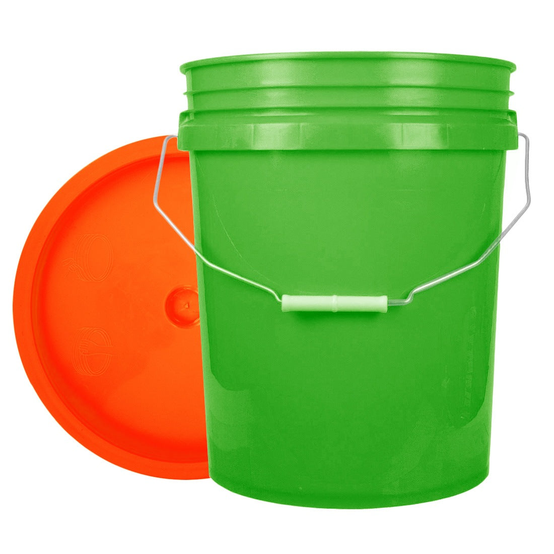 Premium Round Bucket Set for Home & Garden - Durable Plastic Storage Pails for Cleaning, Organizing, and DIY Projects - Ideal for Household, Office, and Outdoor Use