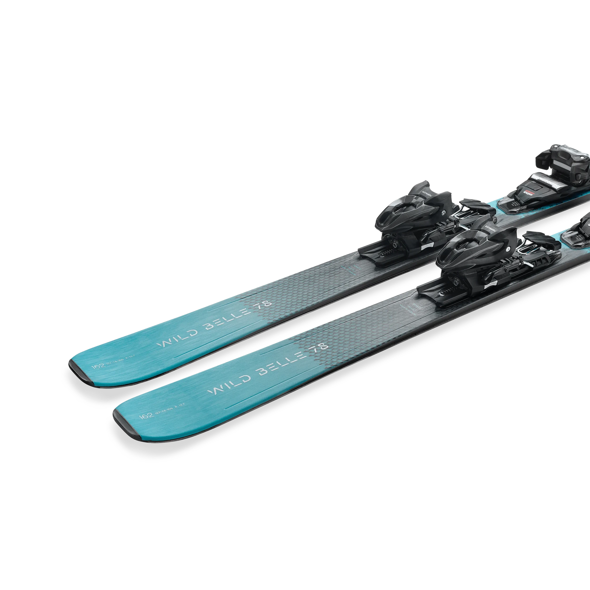 Nordica Wild Belle 78 CA Women's Skis with TP2 Compact 10 Bindings 2025 - Perfect for All-Mountain Skiing and Freeride Adventures
