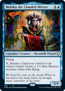 Meloku the Clouded Mirror - Exclusive Magic: The Gathering Theme Deck for Competitive Play & Collector's Item | Perfect for MTG Tournaments, Casual Games & Card Collections