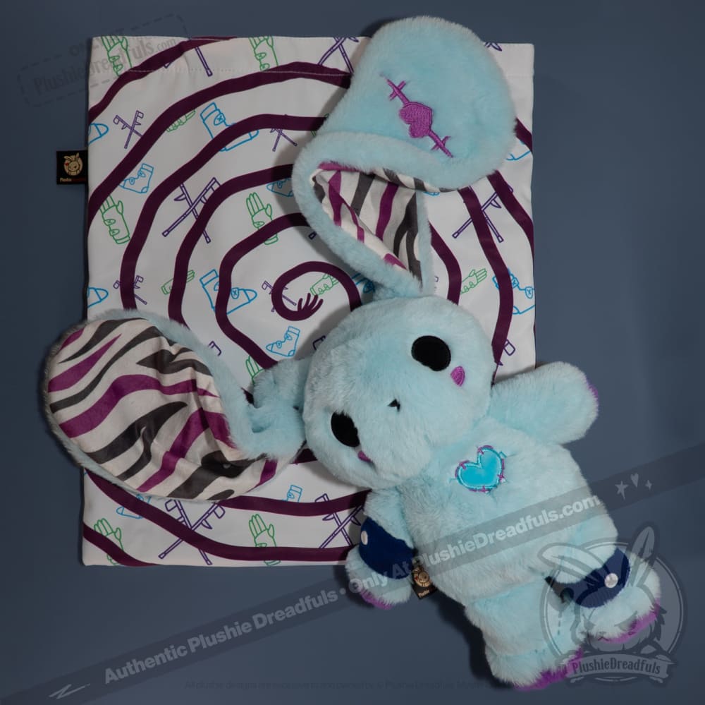 Plushie Dreadfuls Ehlers Danlos V2 Rabbit - Soft Stuffed Animal Toy for Kids & Collectors | Perfect for Cuddling, Gifts, and Awareness Support