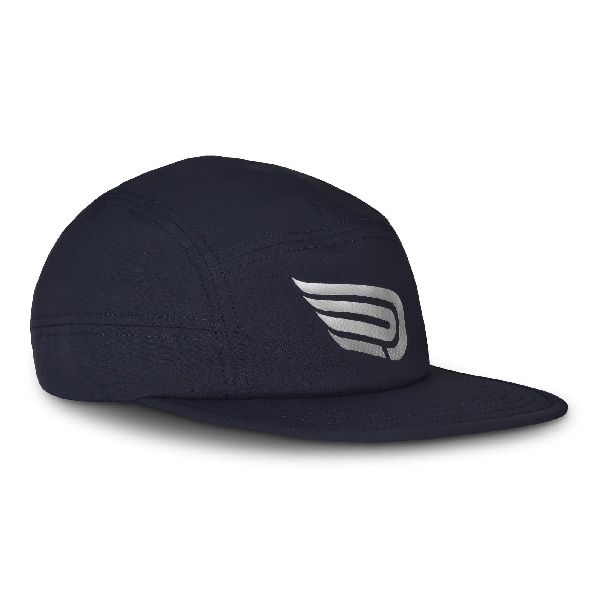 Pressio Core Cap Navy/Silver - Adjustable Baseball Hat for Men & Women - Breathable & Lightweight for Outdoor Sports, Hiking, Running, and Casual Wear